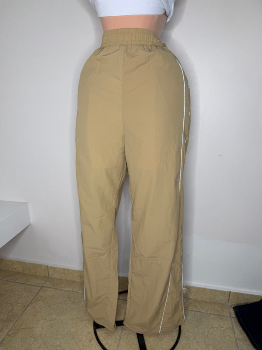 Track Pants in Beige