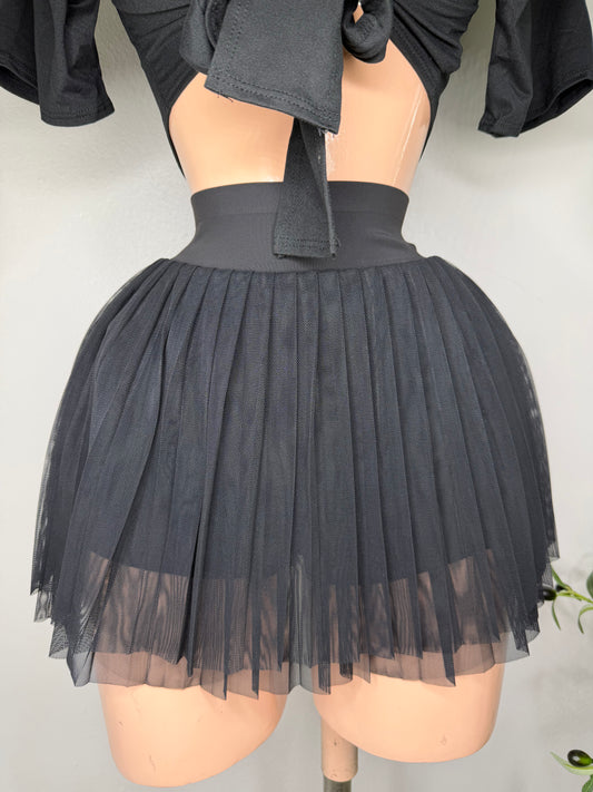 Mesh Skort