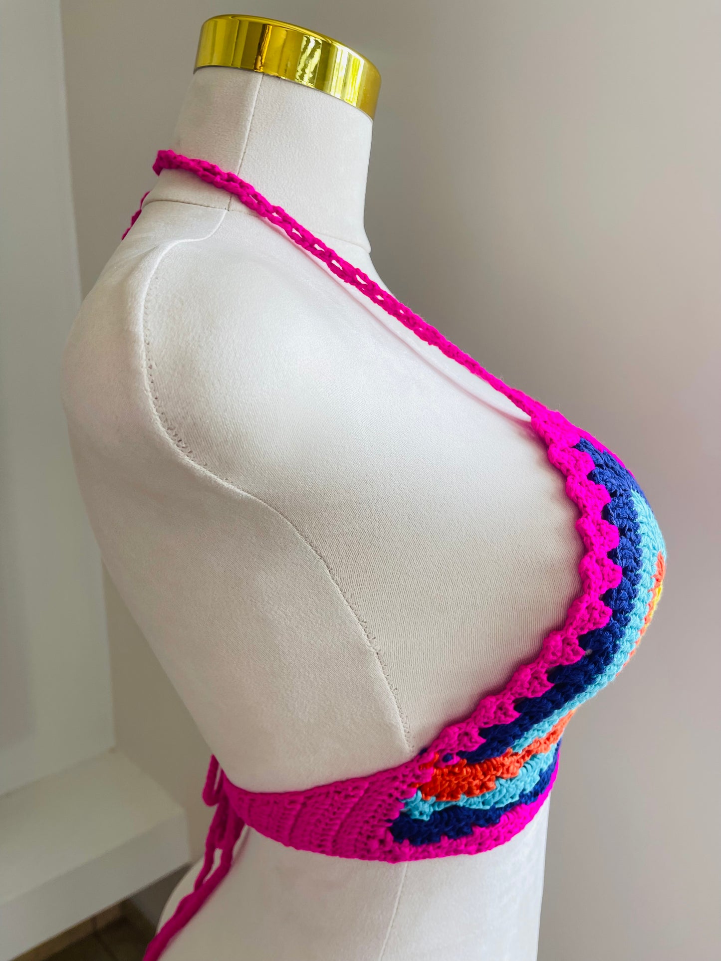Crochet Colorful Top
