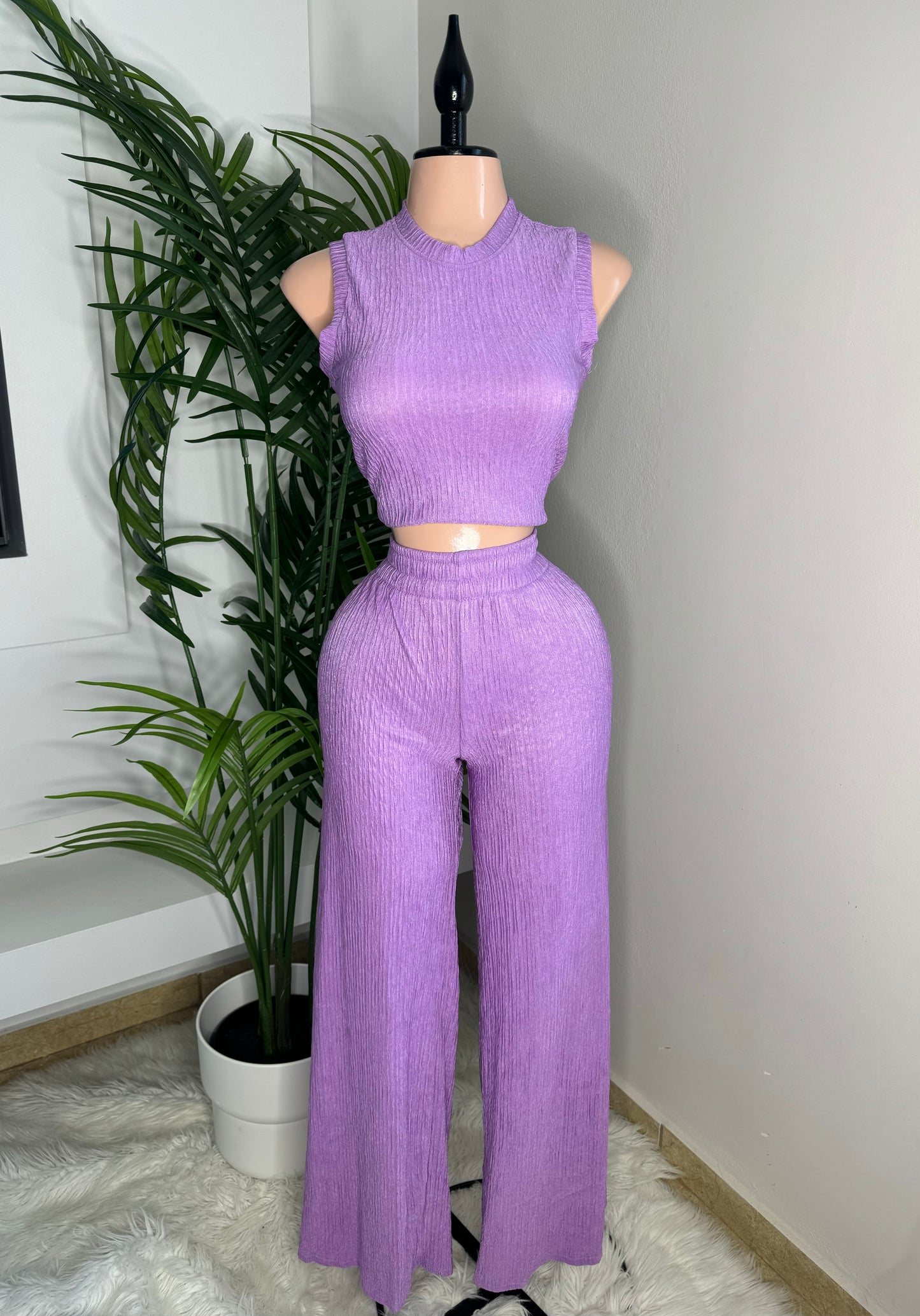 Lilac Palazo Set