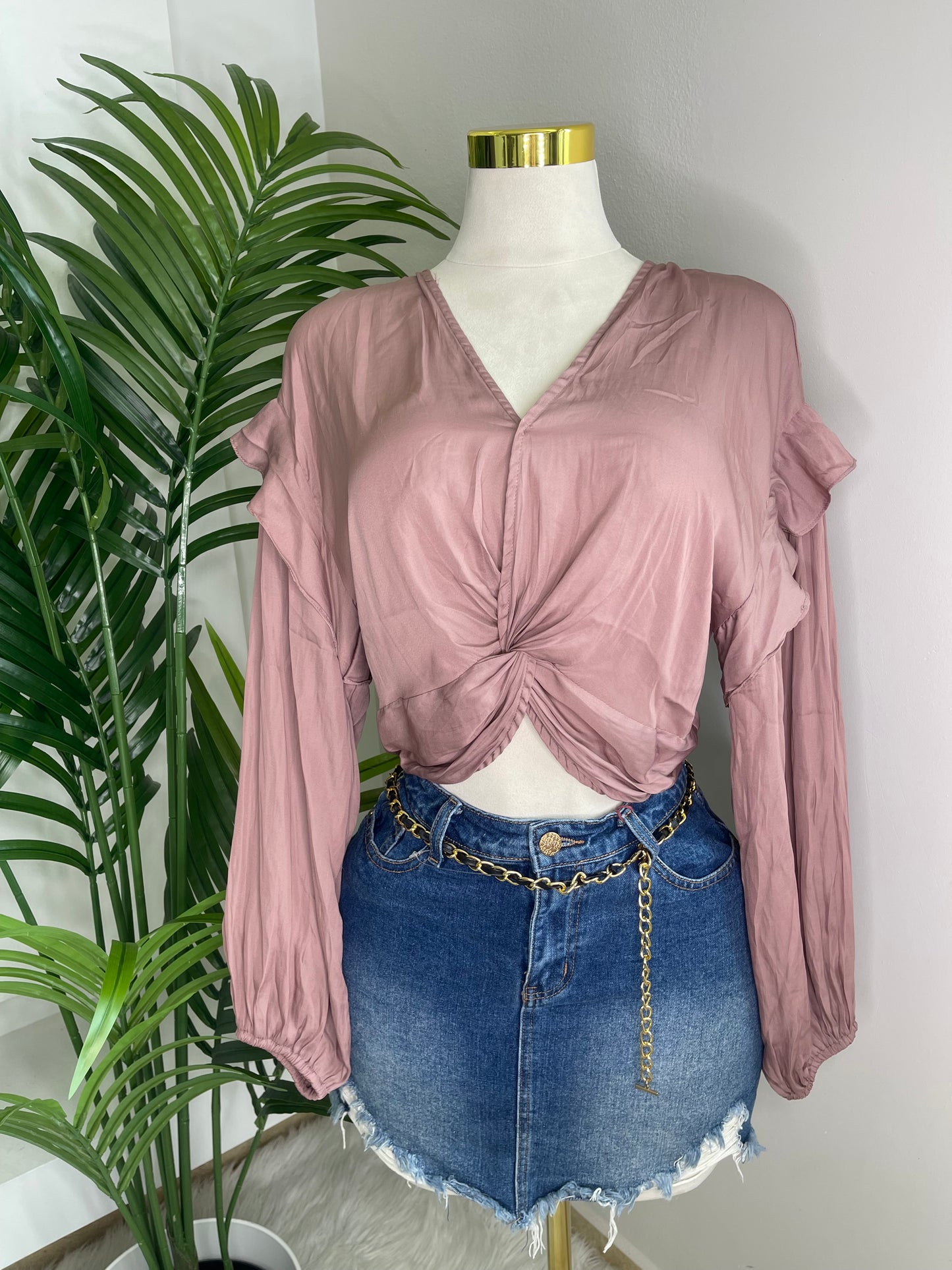 Blusa Rosa Palo 🪷