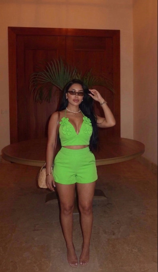 Encantadora Set in Green