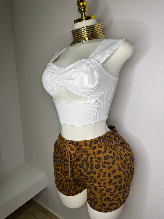 Leopard Shorts