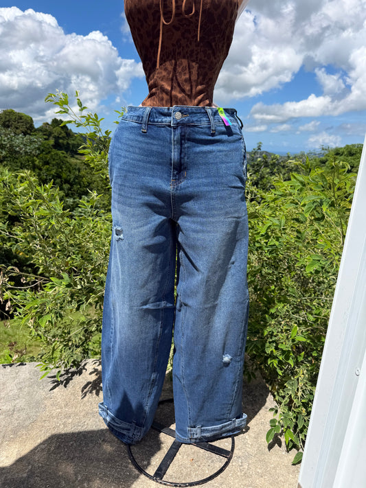 Vibrant Baggy and Barrel Jeans