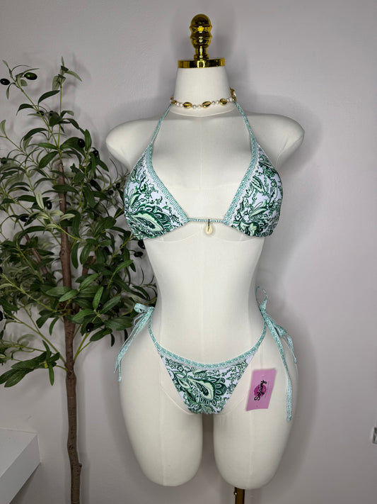 Green Seashell 🐚 Bikini