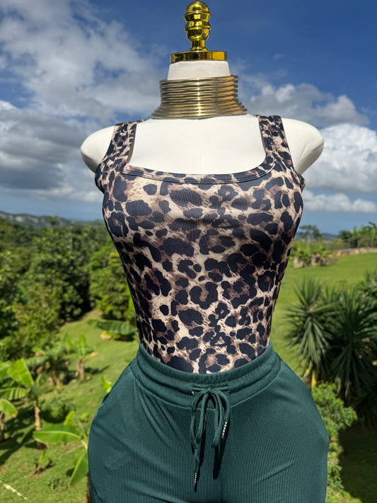 Leopard Top
