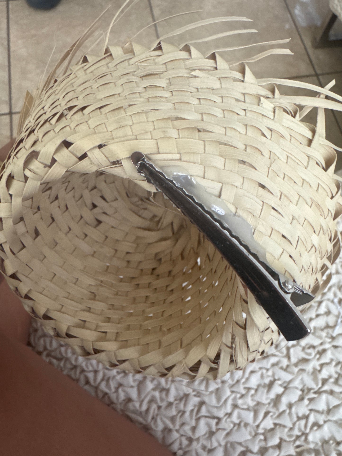 Mini Pava Con Hair Clip