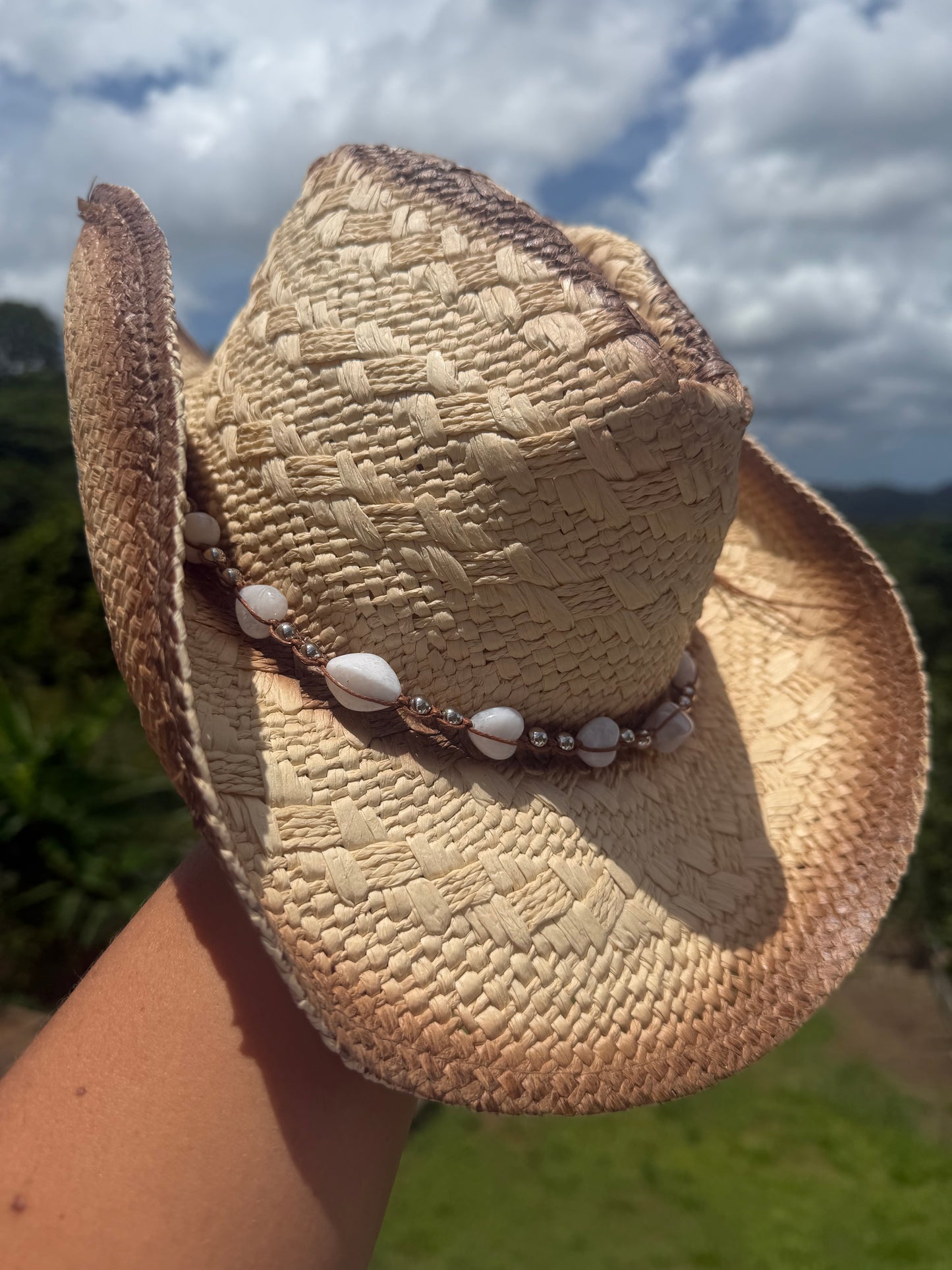 Cowgirl Pearls Hat