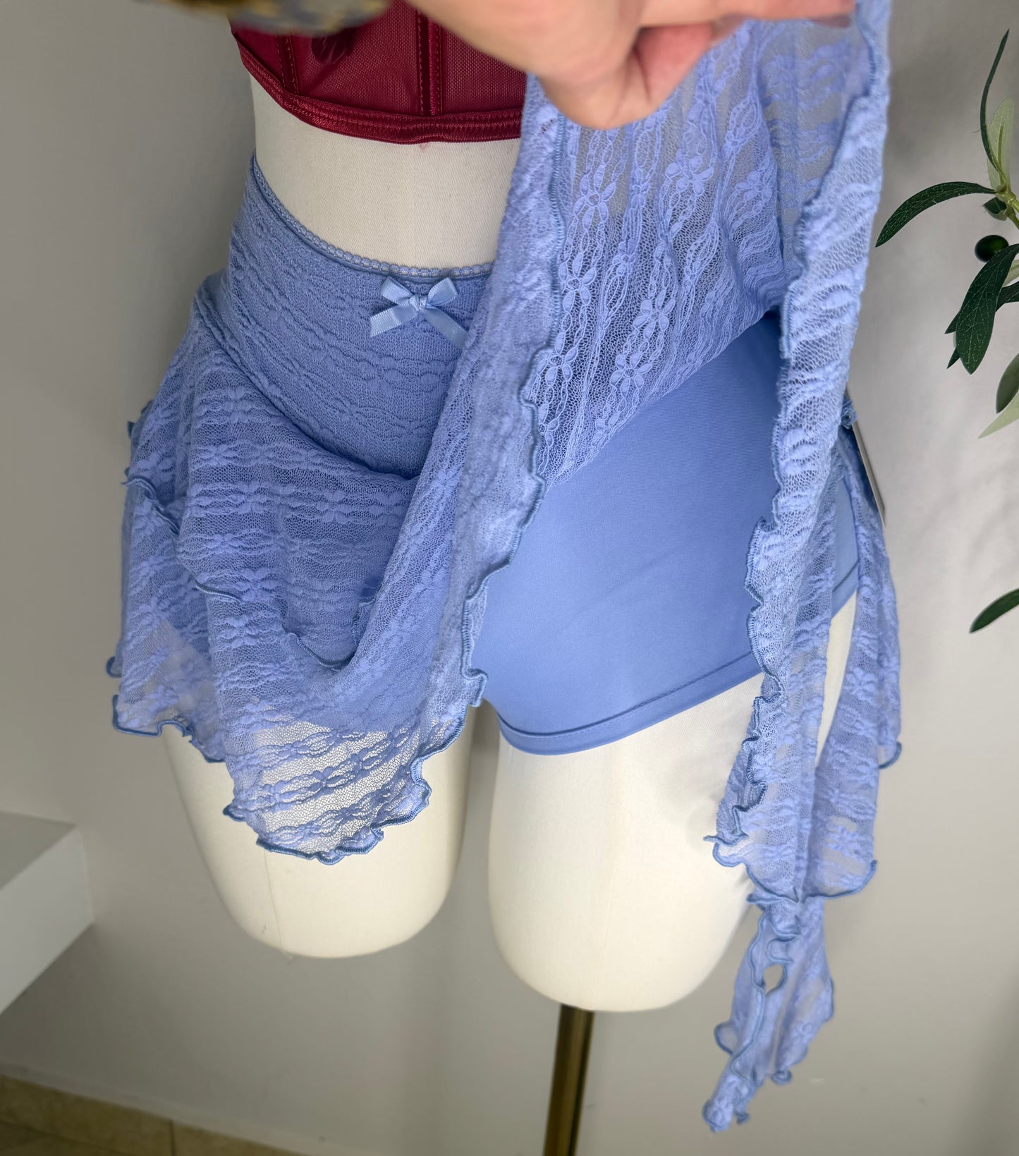 Lacy Skort in Blue