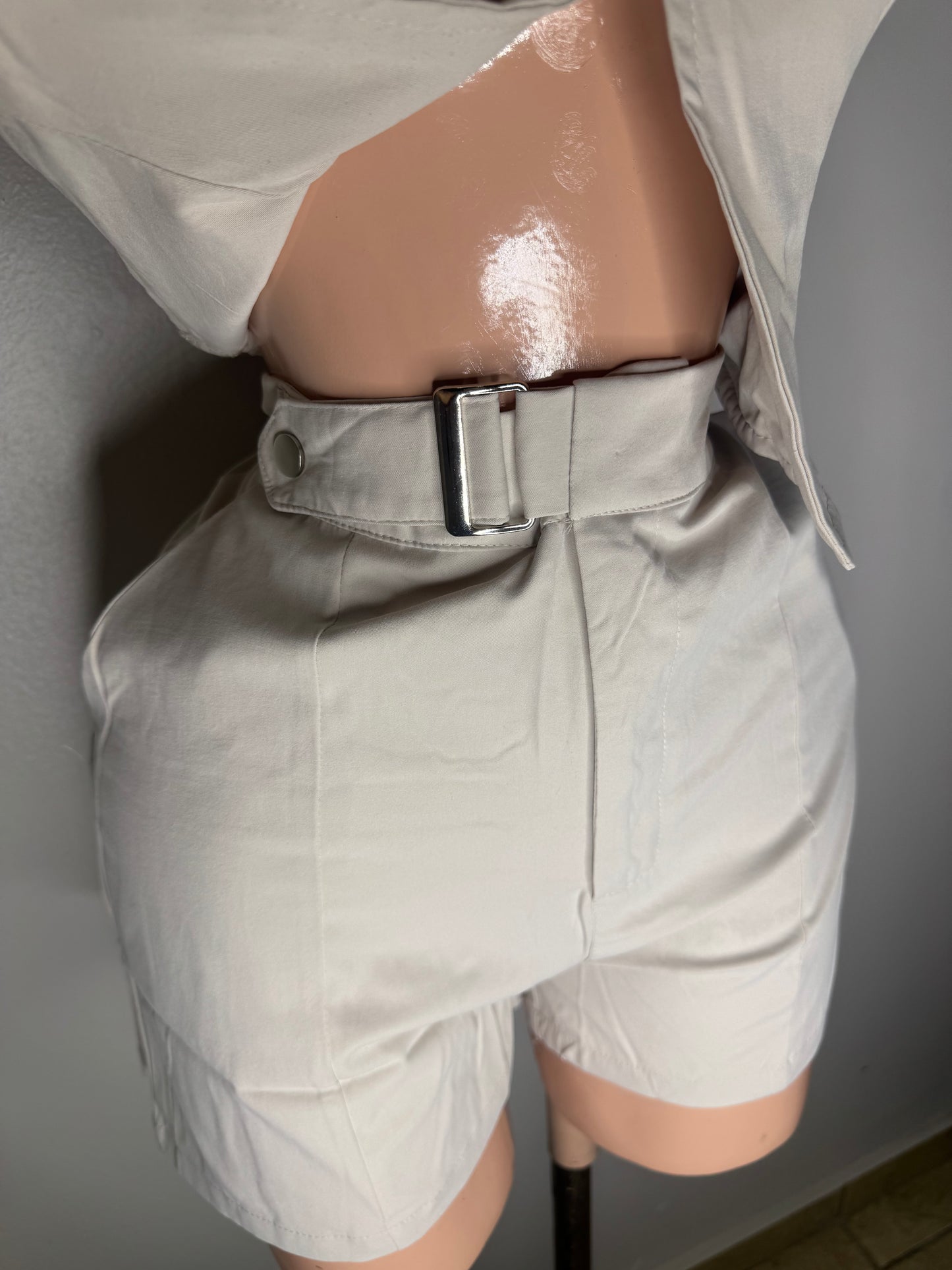 Casual Elegant Set in Beige