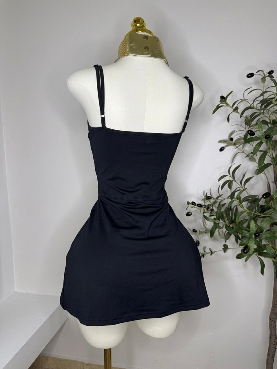 Sporty Dress in Black