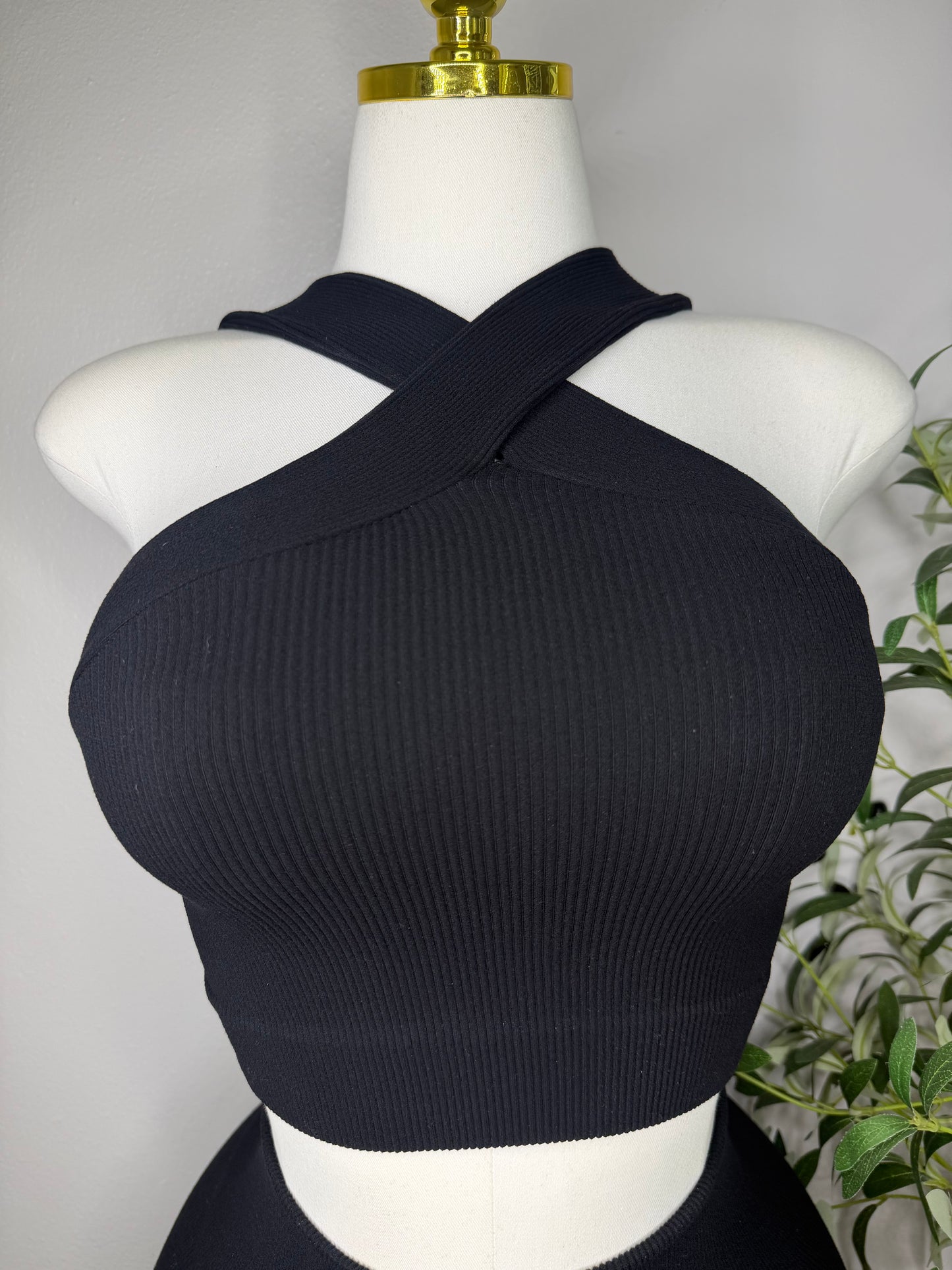 Top Cuello Cruzado (Moldeador)