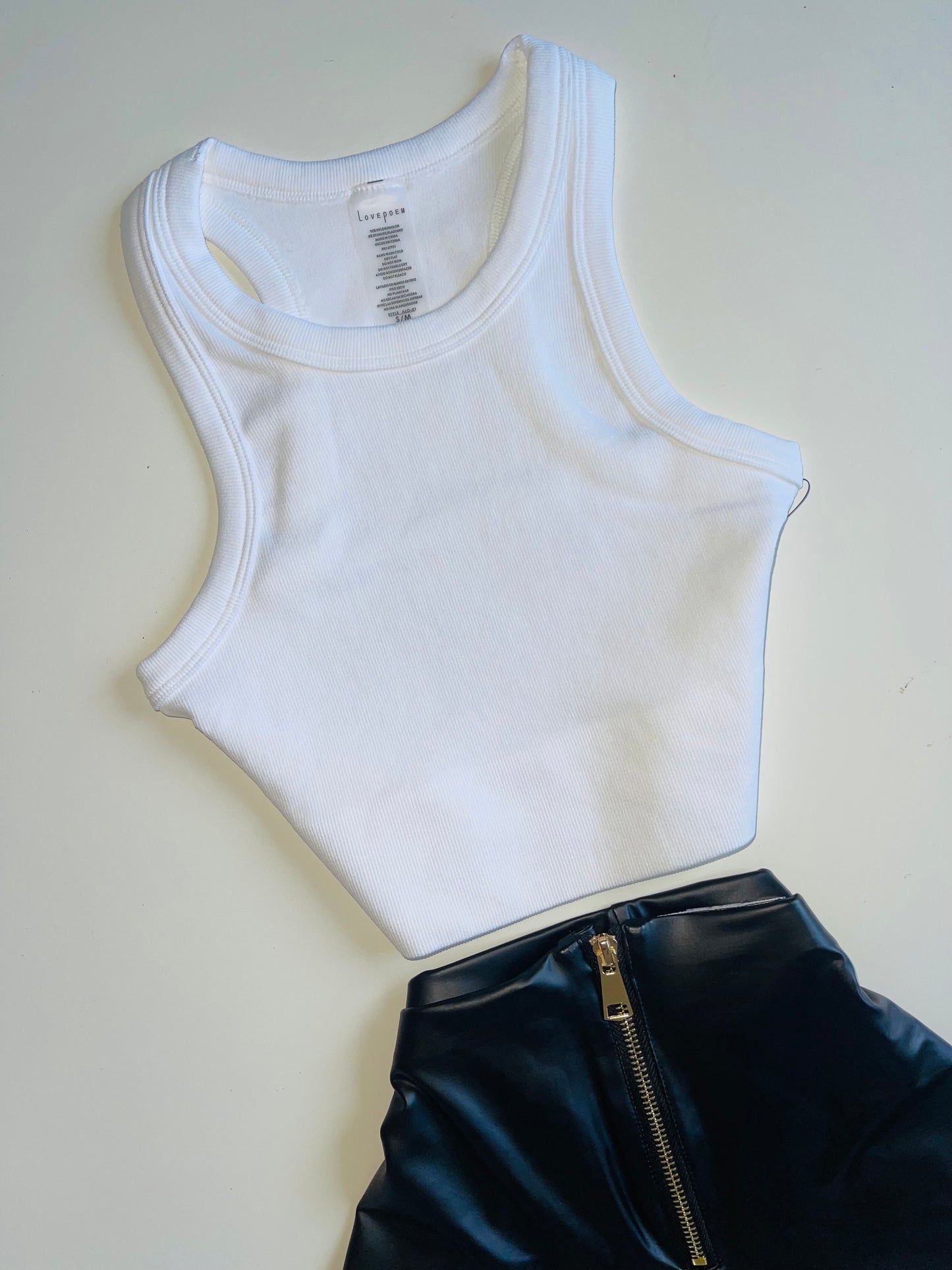 White Basic Top