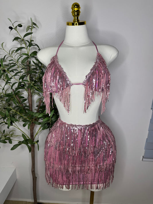 Pinky Glitter Set