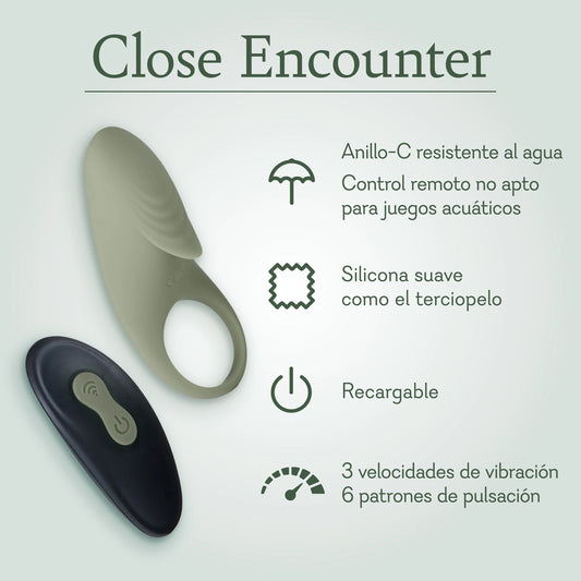 Close Encounter- Anillo para Caballero con Control Remoto
