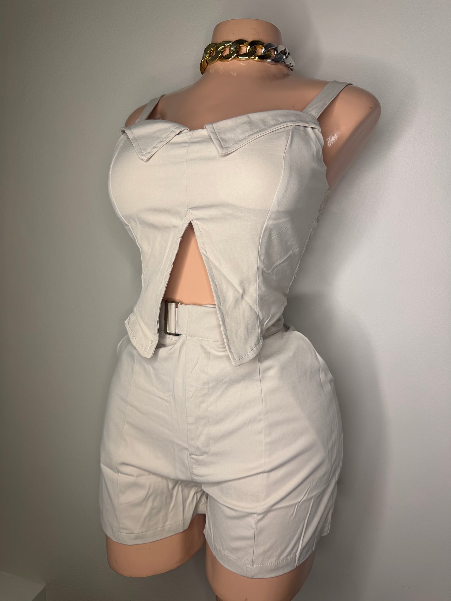 Casual Elegant Set in Beige