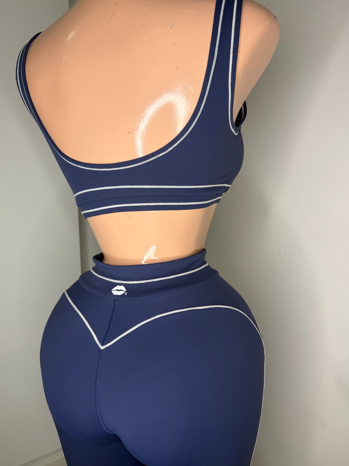 Sojairy Pilates Set in Navy