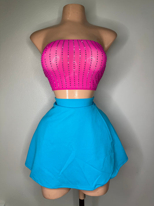 Falda Pantalón Aqua