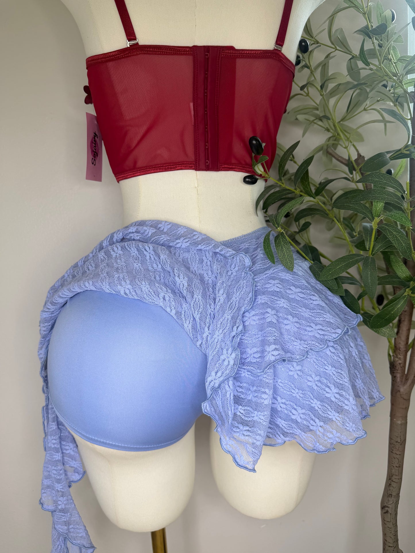 Lacy Skort in Blue