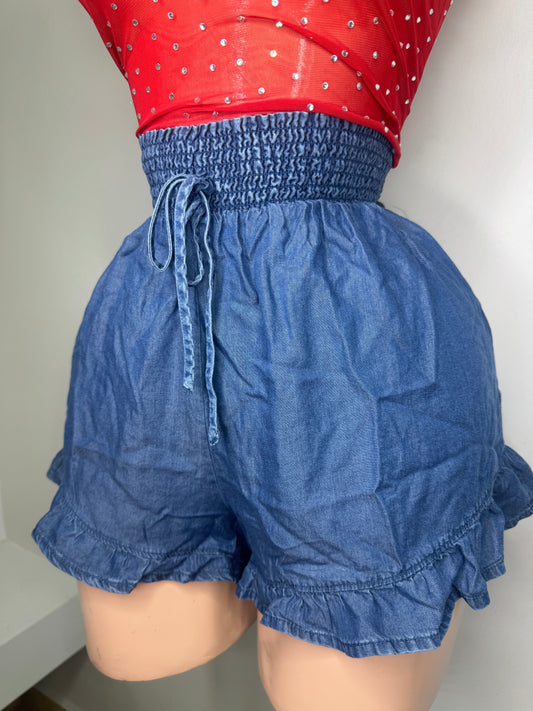 Ruffle Shorts