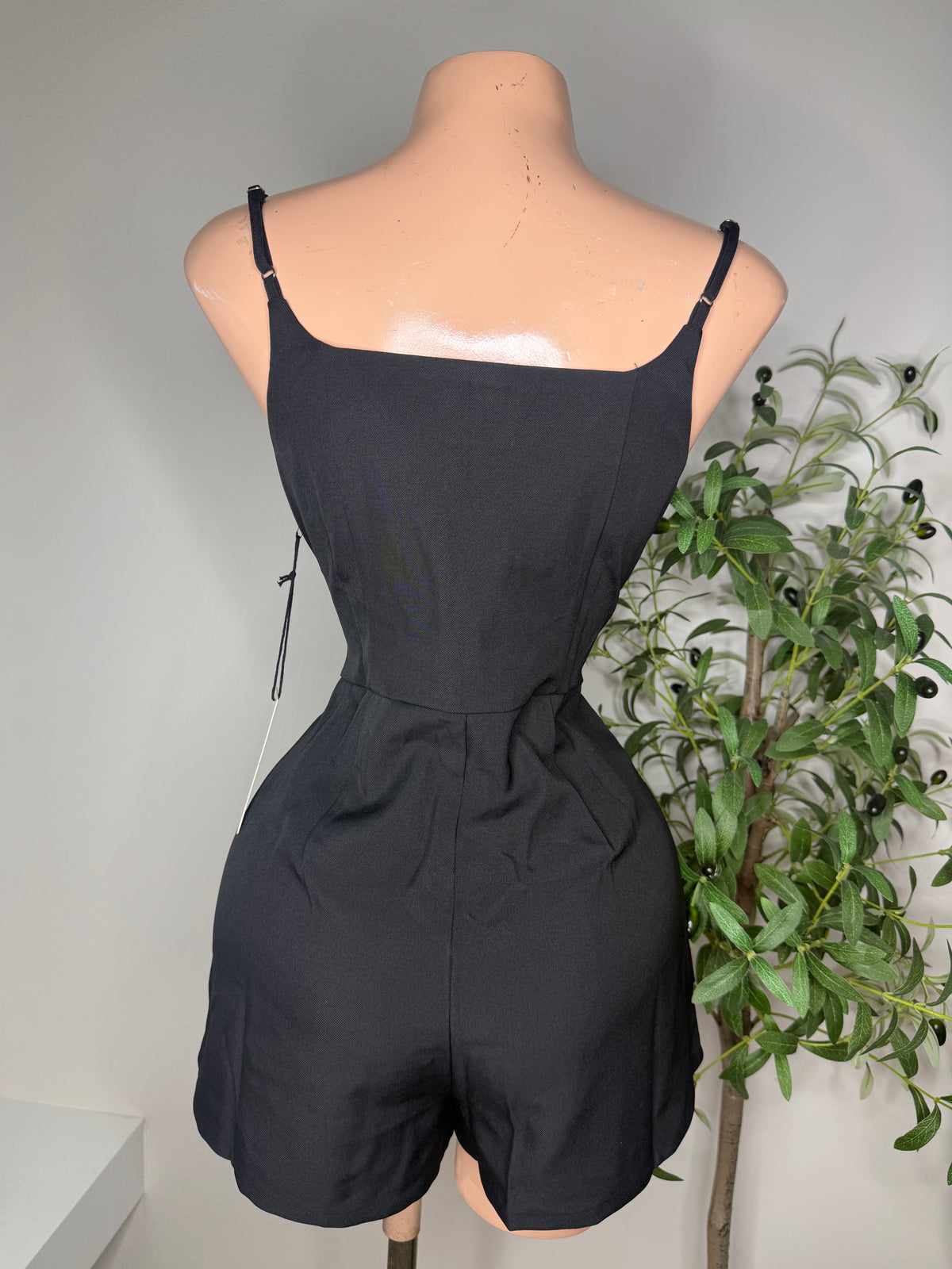 Onyx Chic Romper