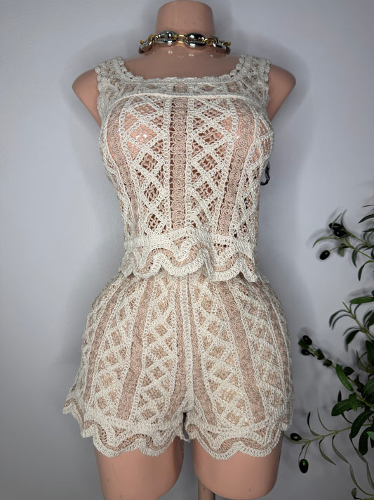 Crochet Short Set