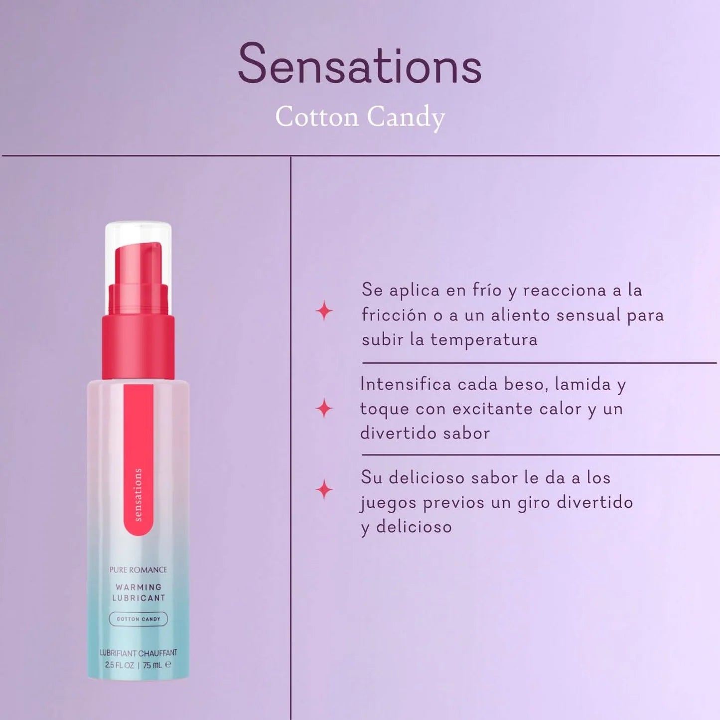 Sensations - Hot and Cold Lubricant- Varios Sabores
