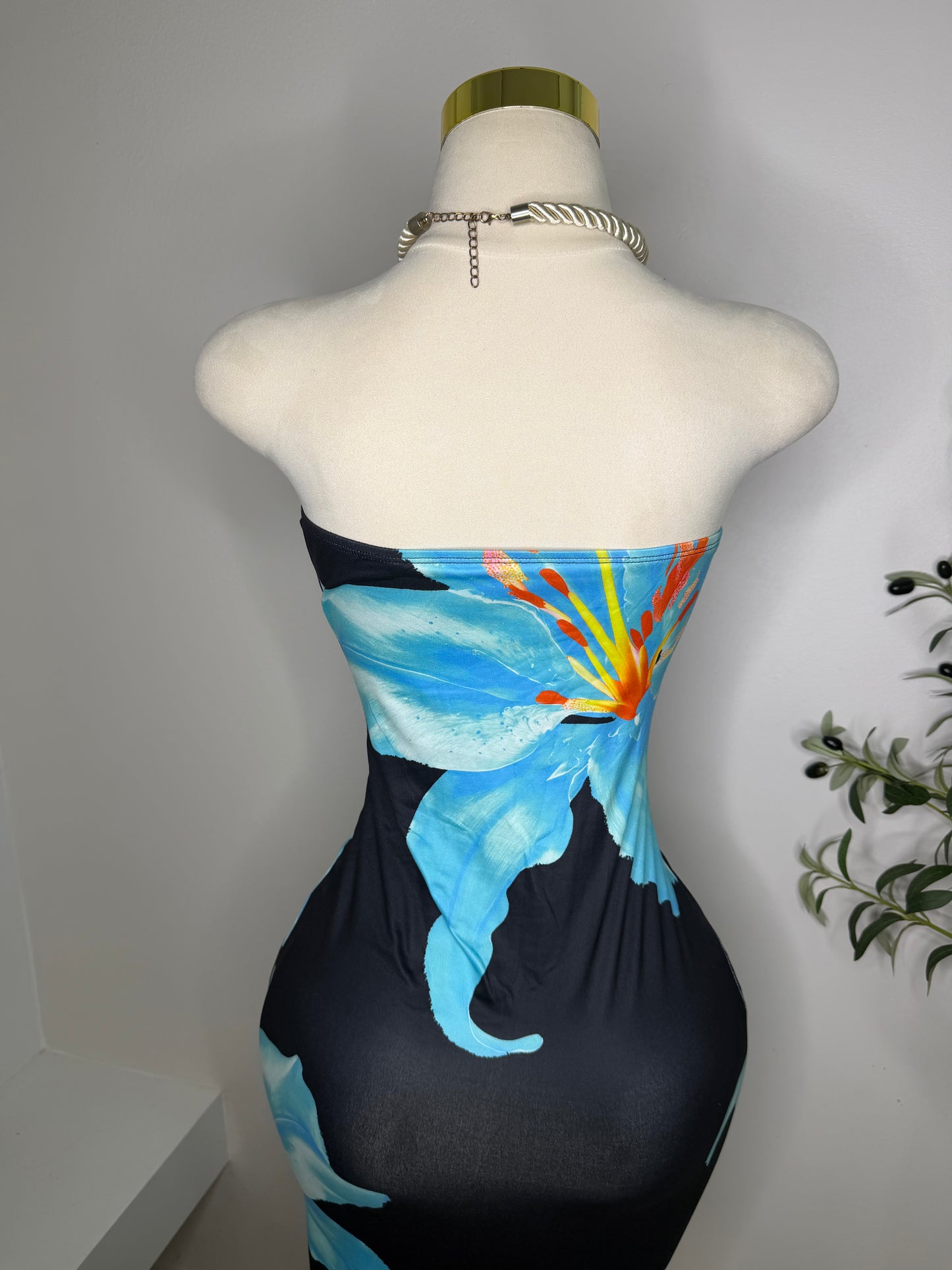 Blue Lilies Dress