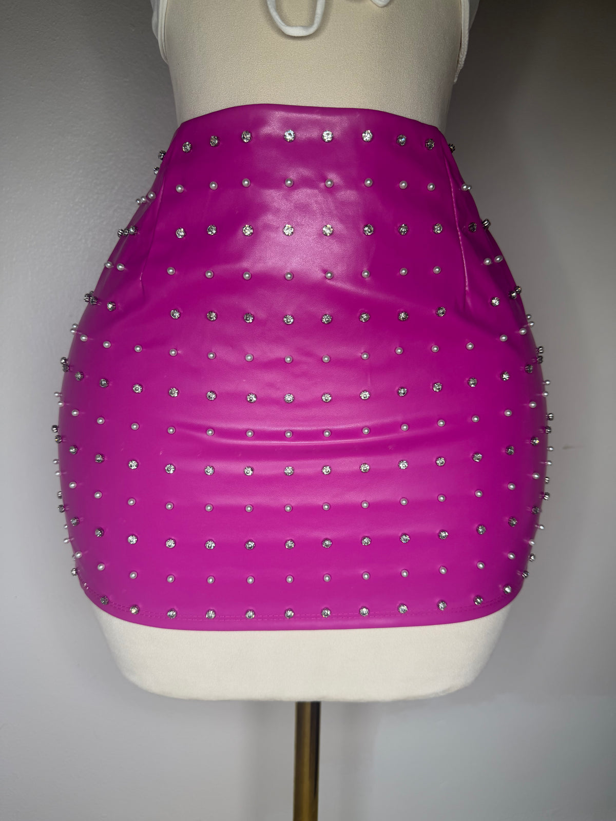 Pink and Pearls Skirt