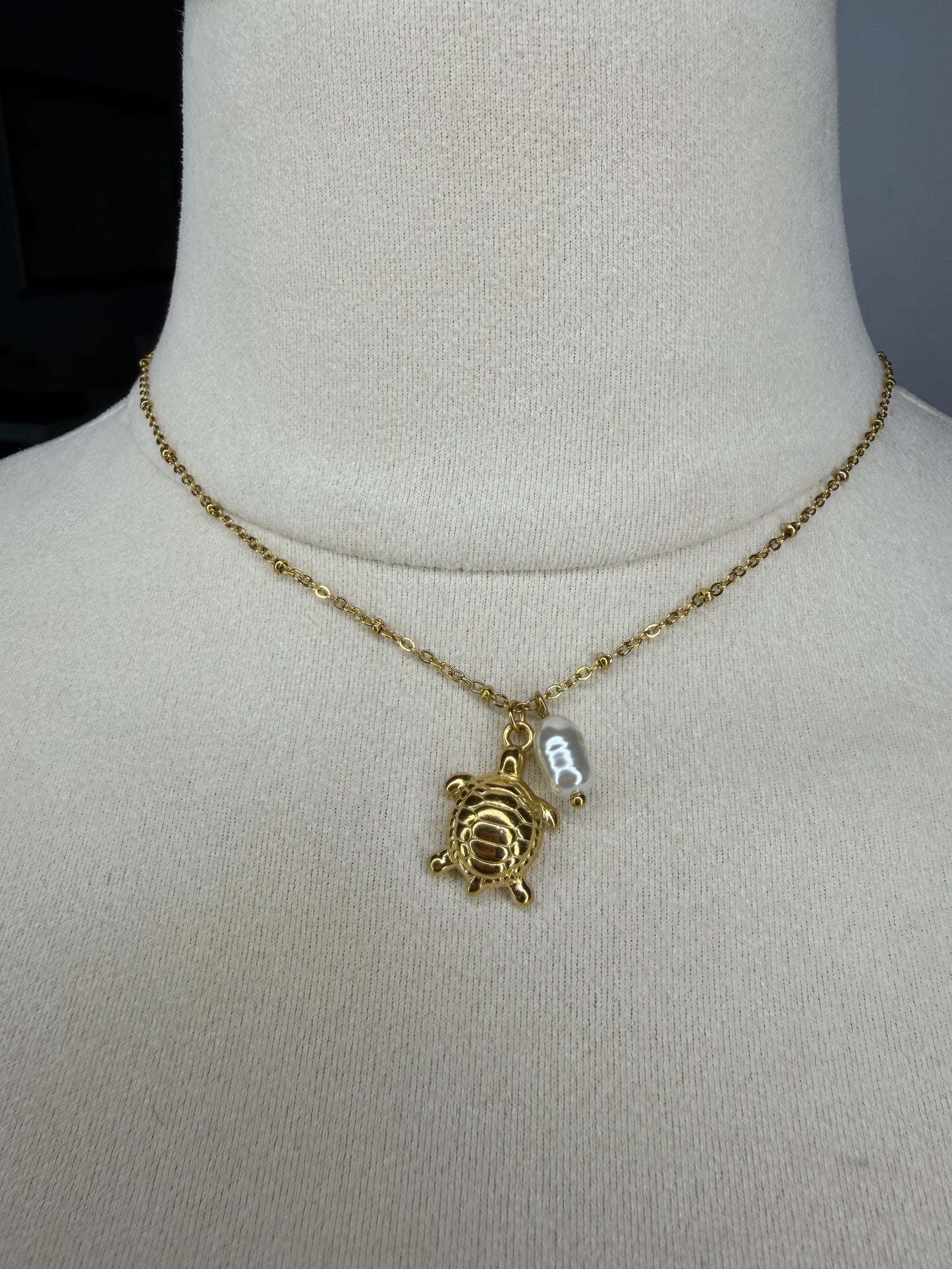 Tortuguita - Stainless Steel Necklace