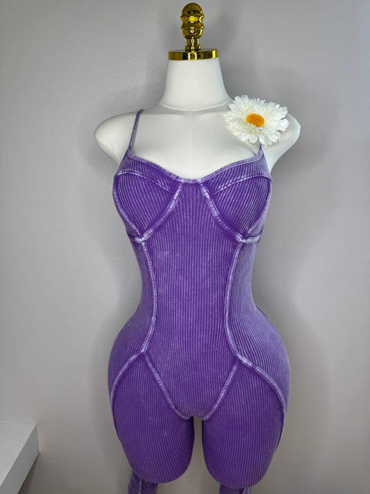Acid Purple Mineral Jumpsuit