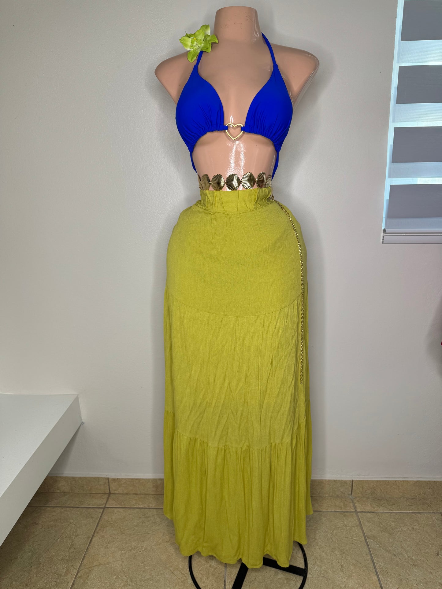 Citrus 🍋‍🟩 Maxi Skirt