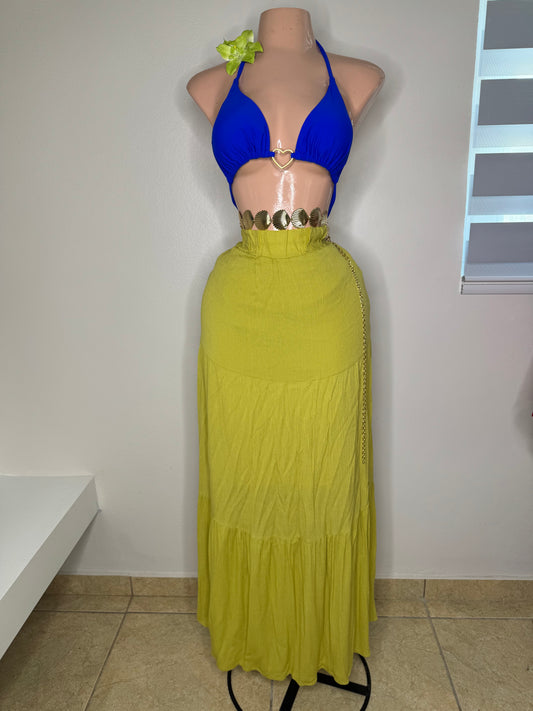 Citrus 🍋‍🟩 Maxi Skirt