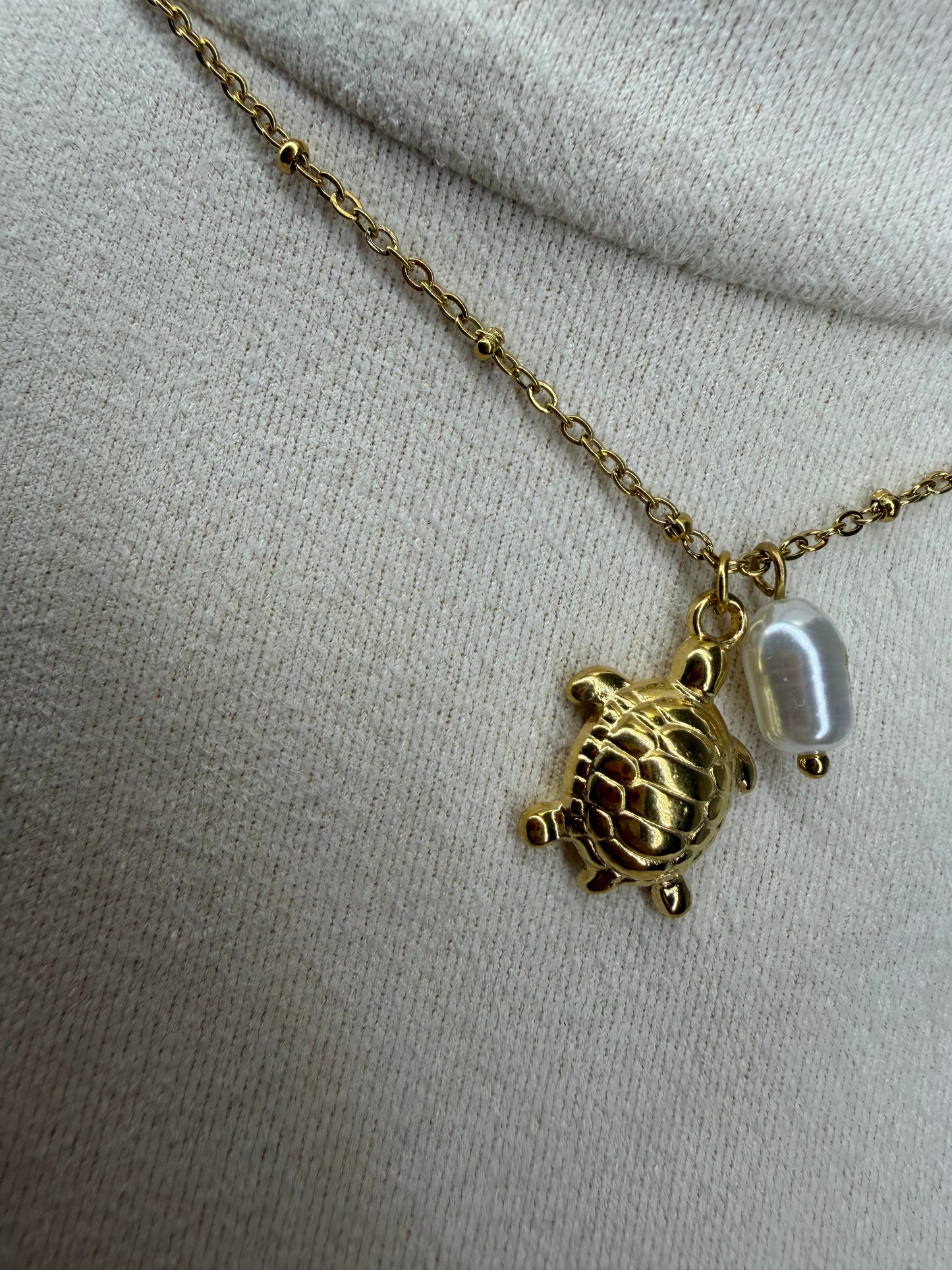 Tortuguita - Stainless Steel Necklace