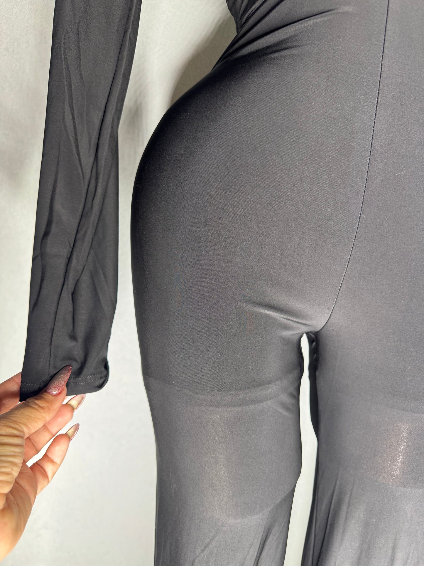 Glam Circle Detail Jumpsuit