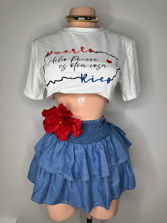 Acho Pe-rre es Otra Cosa Tshirt in White