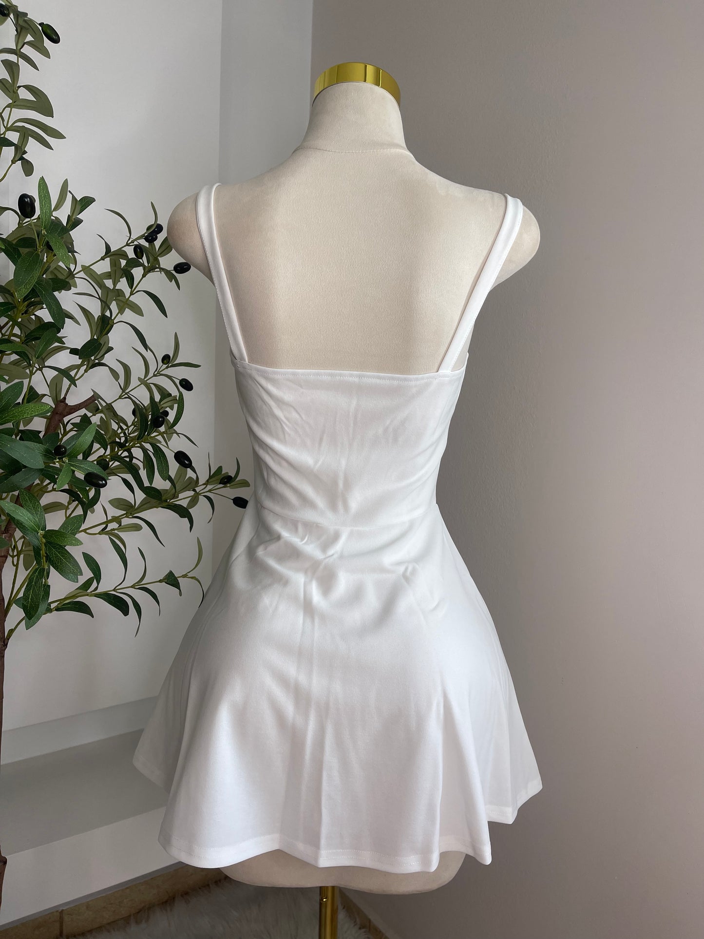 Coquette Dress White