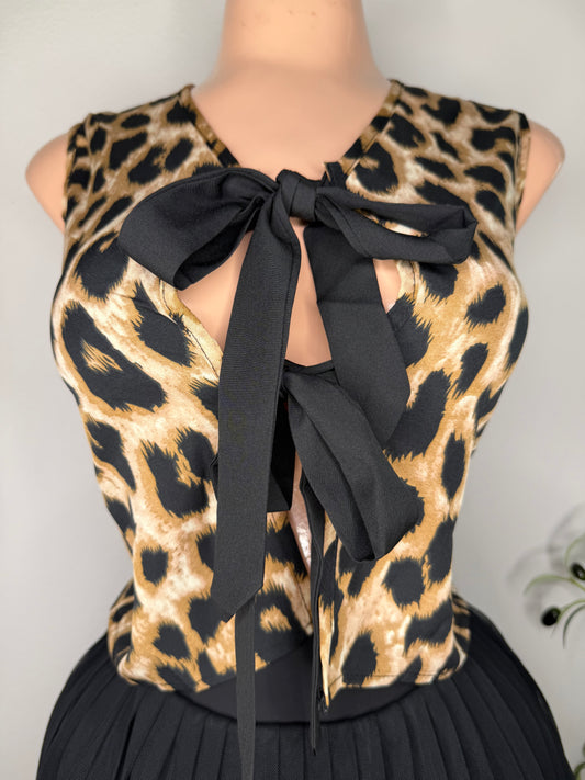 Leopard Loose Top