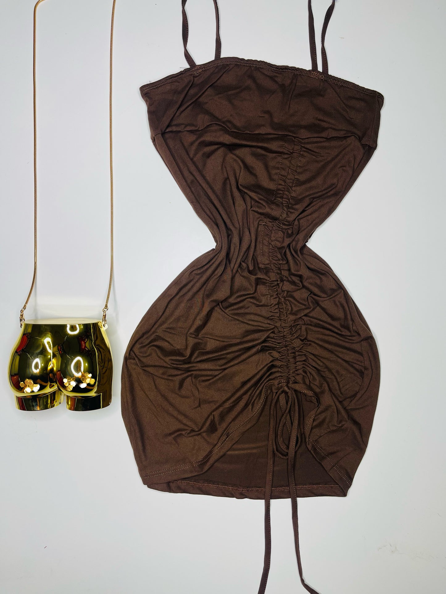 Tus Perfectas Curvas Dress en Chocolate 🤎🤎🤎
