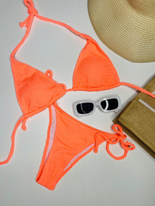 Coral Neon Bikini