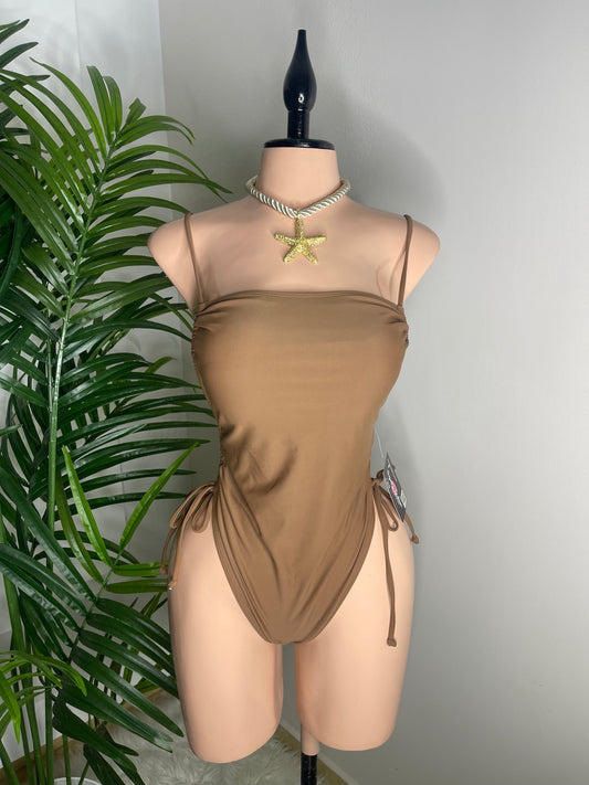 Neutral One Piece Swimwear