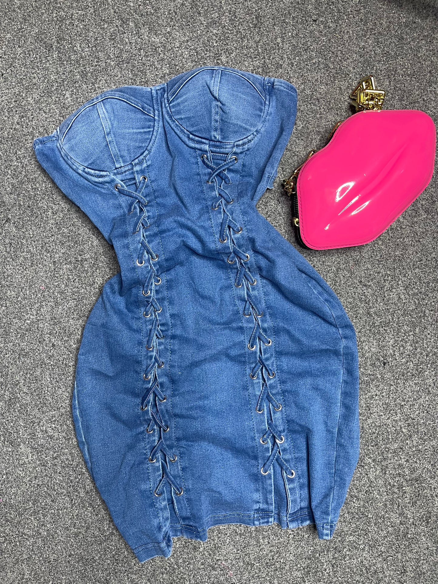 Curves Denim Dress