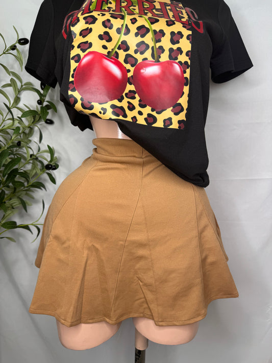 Camel Skort