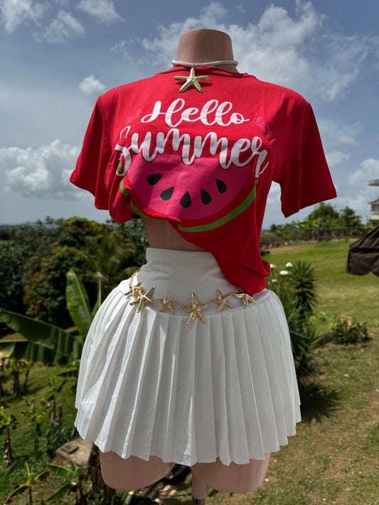 Hello Summer Watermelon 🍉 T Shirt