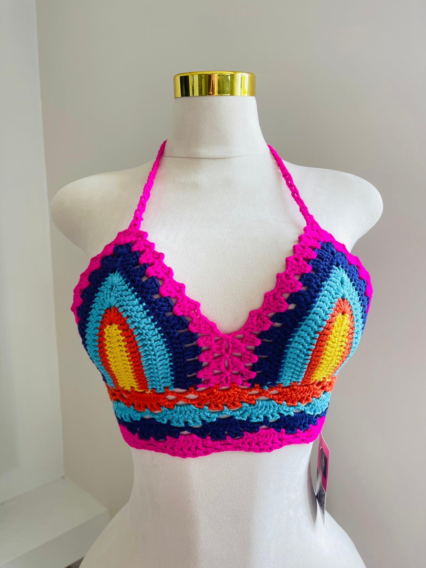 Crochet Colorful Top