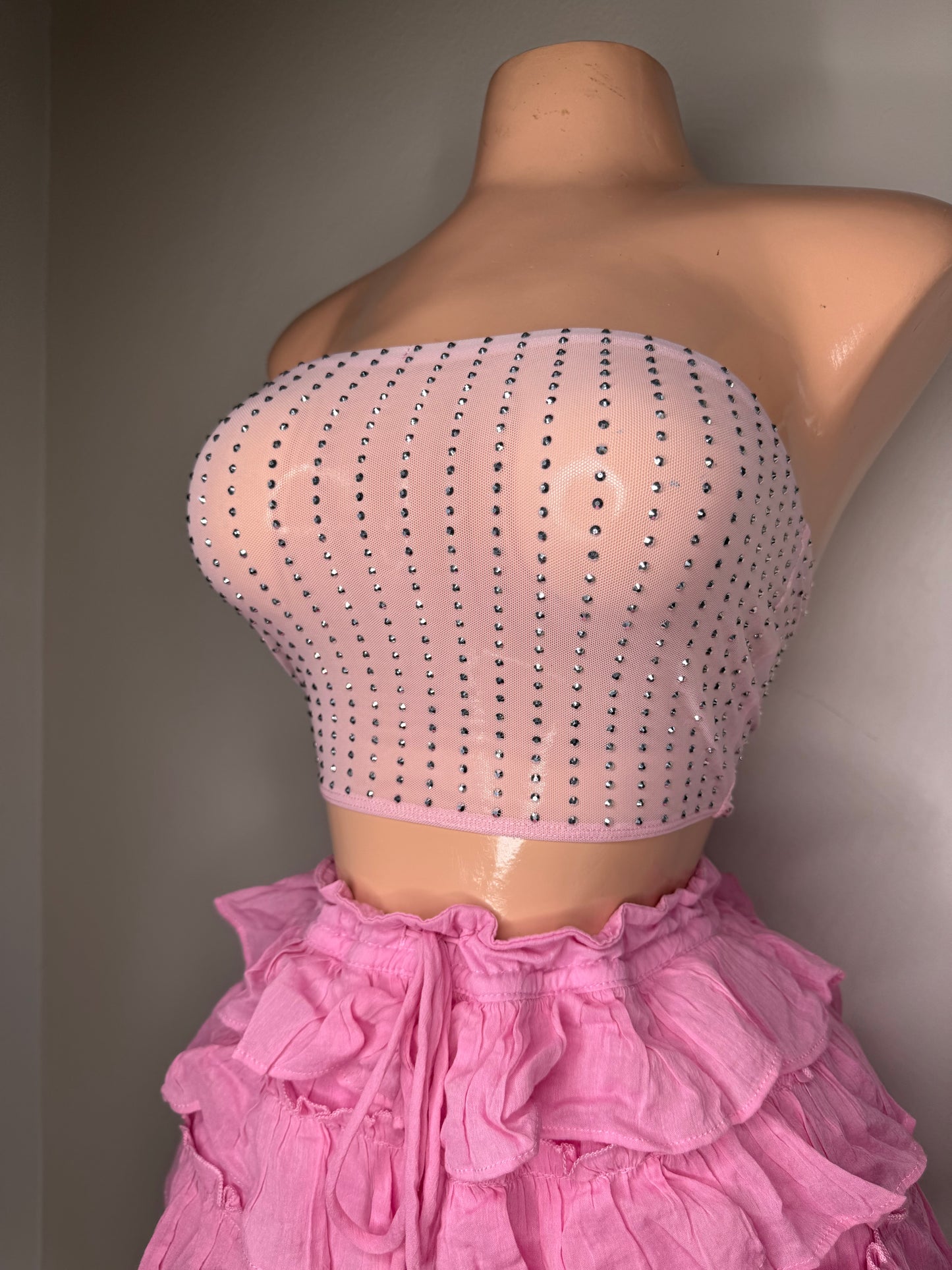 Sparkling Top Baby Pink