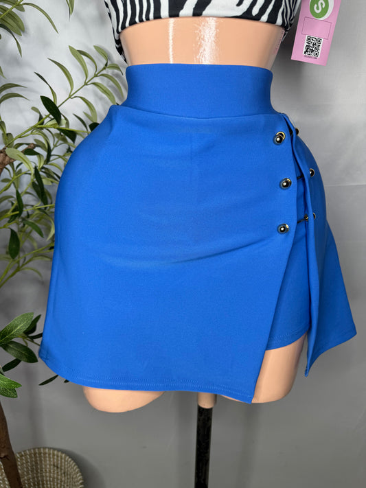 Pin Skort Blue