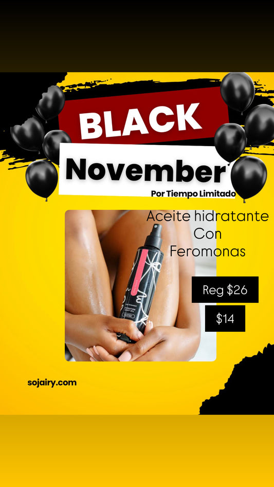 Aceite con feromonas - Black November