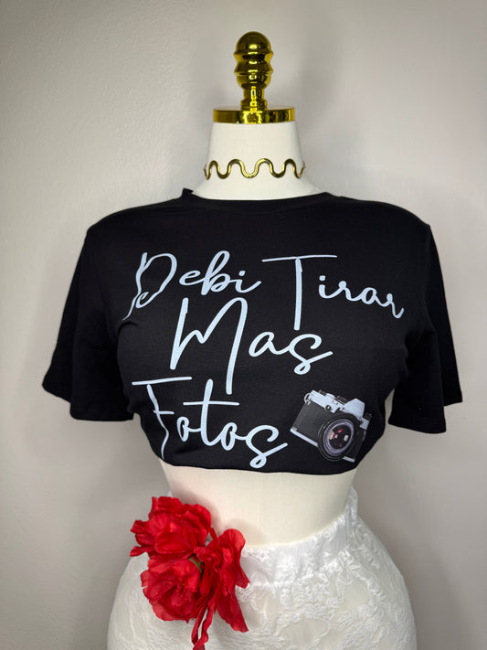 Debí Tirar Más Fotos Tshirt in Black