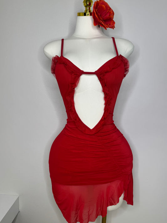 Latina Red Dress